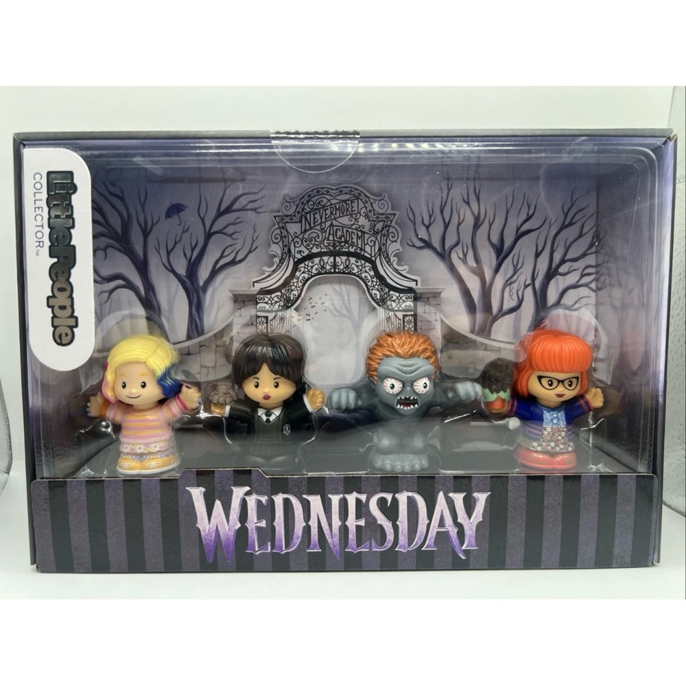 Fisher Price Little People
Collector WEDNESDAY Netflix
Series Brand New